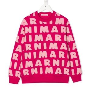 Girls Marni sweater size 12 wore once order date listed on photo